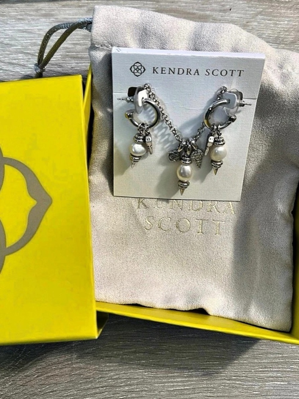 Kendra Scott Silver Jewelry Set